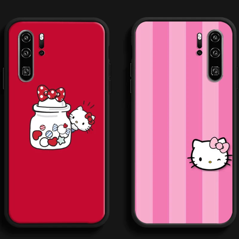 

Hello Kitty 2022 Phone Cases For Huawei Honor Y6 Y7 2019 Y9 2018 Y9 Prime 2019 Y9 2019 Y9A Coque Carcasa Back Cover Soft TPU