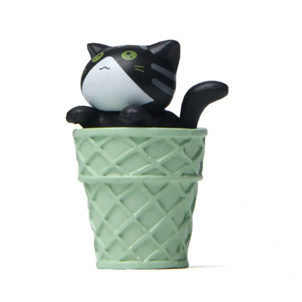 

Прочная мини-модель кошки, Экологичная детская игрушка, модель кошки, игрушка, конусы для мороженого маття, фотоигрушка