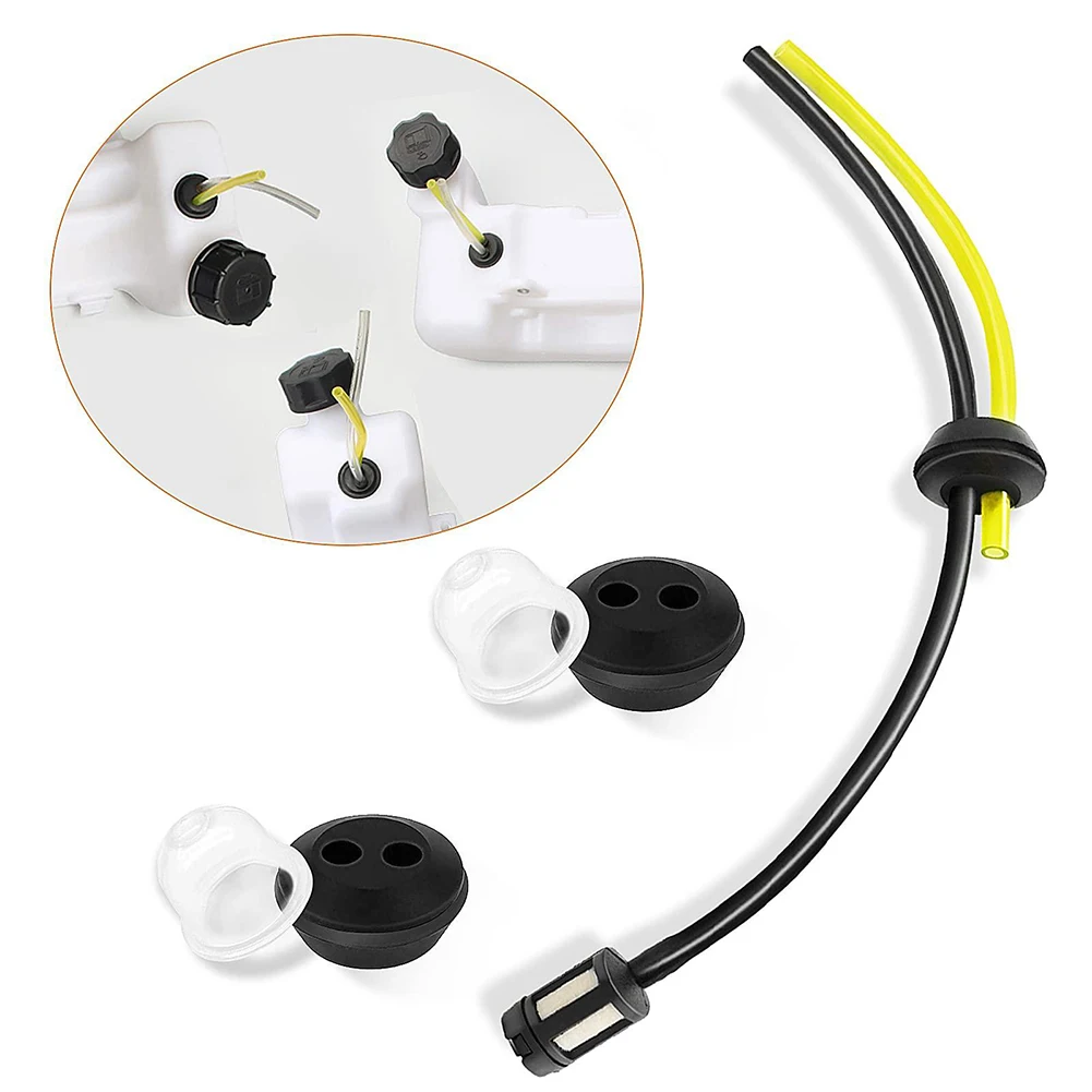 

9pcs Fuel Filter Kit For Trimmers Lawn Mowers Secateurs Fuel Hose Gaskets Keep Engine Running Normally Garden Power Tool Parts