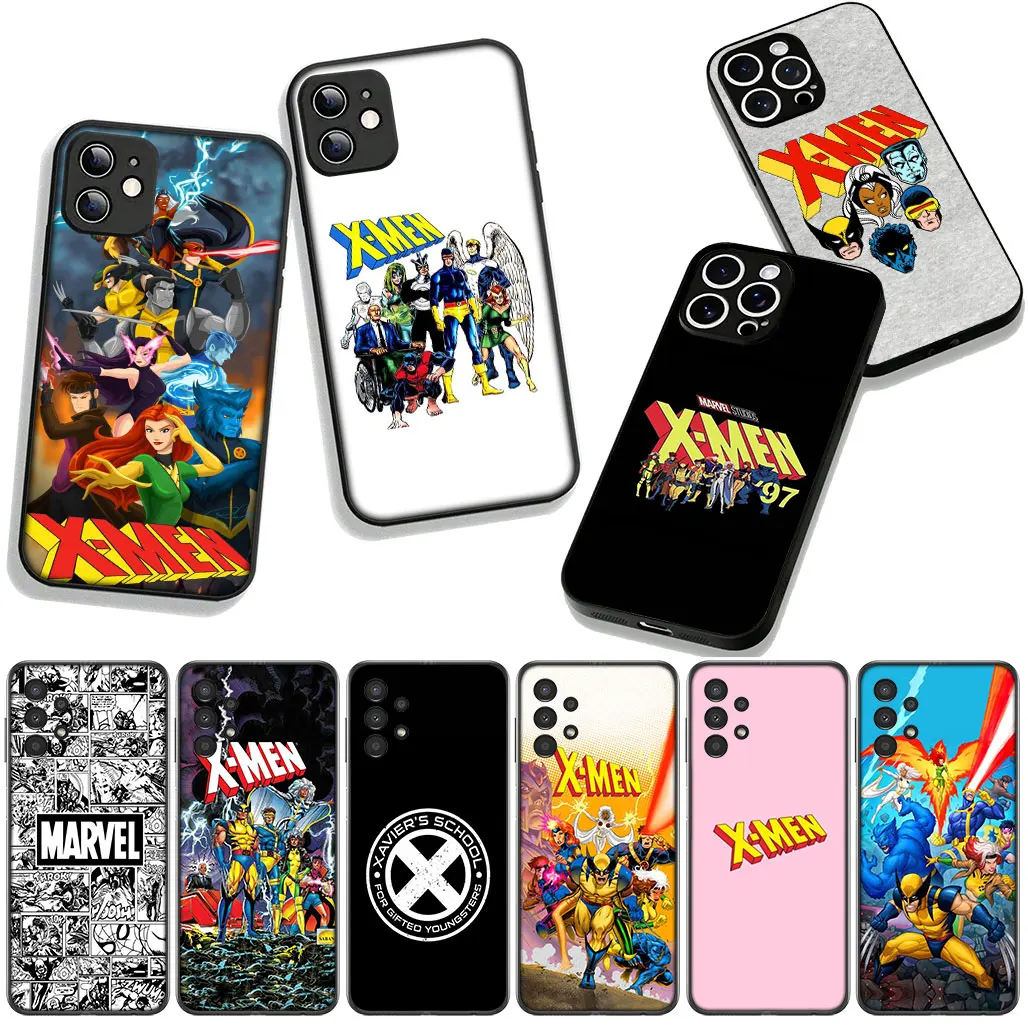 Фото Для Samsung Galaxy A12 A14 A31 A41 A50 A51 A6 A7 A70 A71 A72 A21S M06 M15 Note 20 9 8 10 Чехол Marvel X Men Xmen Wolverine №5