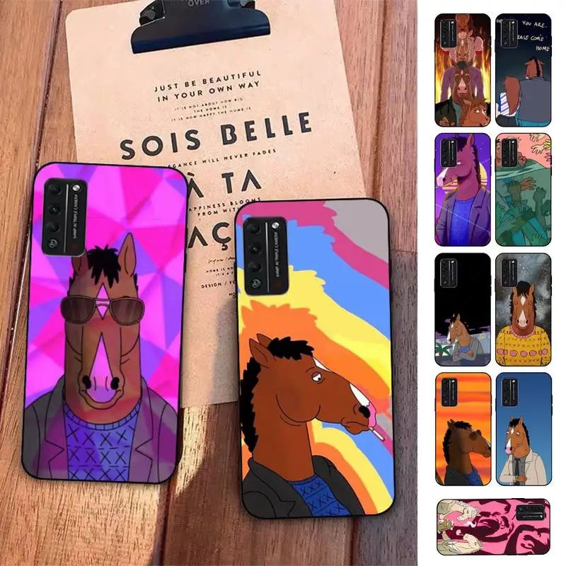 

MINISO Cartoon B-boJack H-Horsemans Phone Case for Huawei Honor 10 i 8X C 5A 20 9 10 30 lite pro Voew 10 20 V30