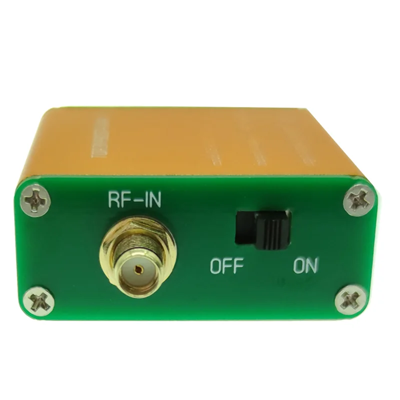 

100K-6GHz All Band Amplifier HF FM VHF UHF RF Preamplifier High Linearity Ultra-Low Noise Gain Amplifier
