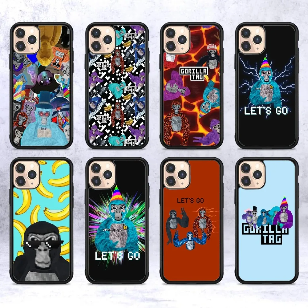 Чехол для телефона Gorilla Tag Jmancurly Monke Merch силиконовый чехол из ПК + ТПУ IPhone 11 12 13 14 15 16