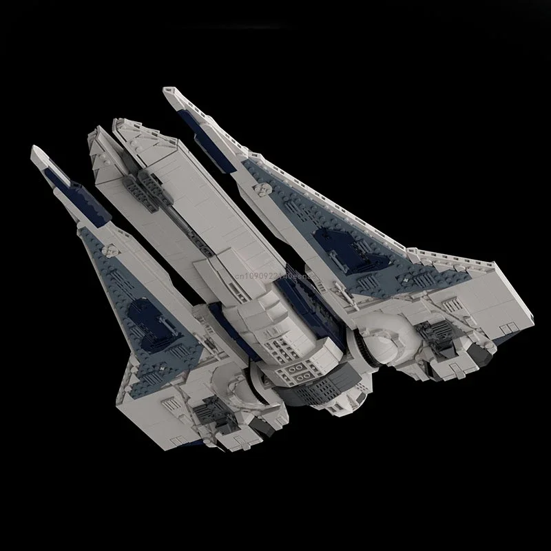 2007 шт. знаменитый звездный фильм MOC Mandaloring UCS Kom'rk-класс рукавицы Spacefighter