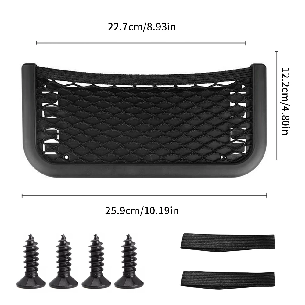 

Многофункциональная Сетчатая Сумка-органайзер Для Автомобиля, Аксессуары Для Салона, Органайзер Для Багажника