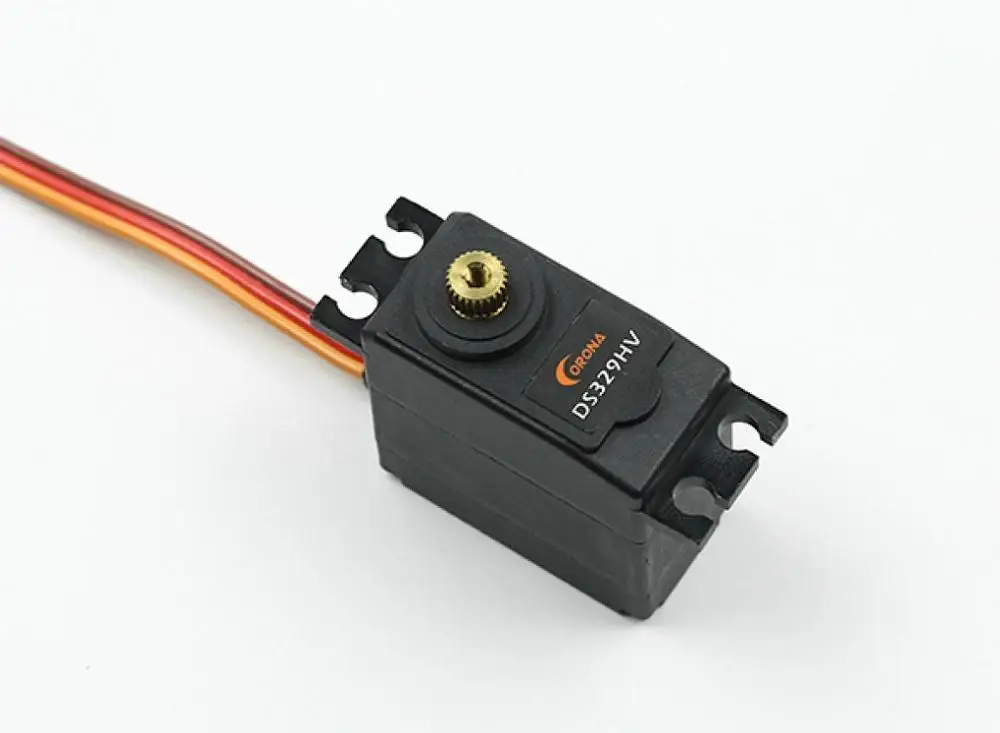 Цифровой Металлический Мини-Сервопривод Corona DS329HV, 4,5 кг, сек., 32 г, для радиоуправляемого самолета с неподвижным крылом