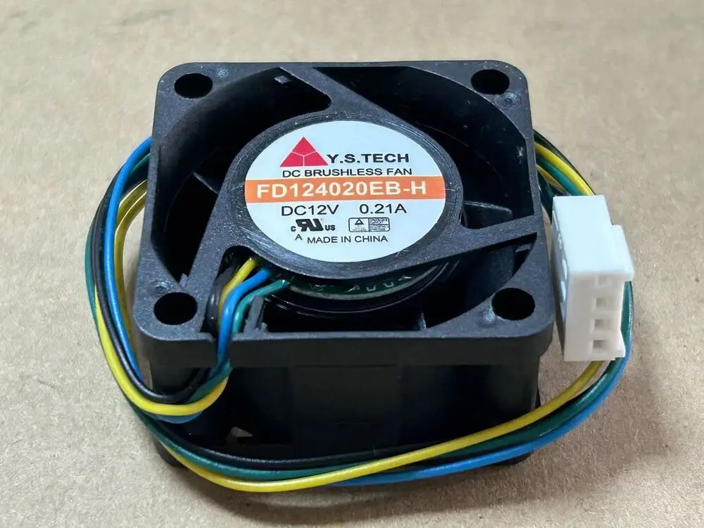 Y.S.TECH FD124020EB-H fan 12V 0.21A 4pin 40*40*20mm