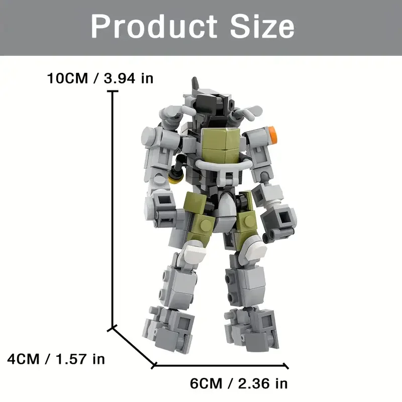 Экзоскелет меха солдат строительные блоки MOC механизованный морской костюм