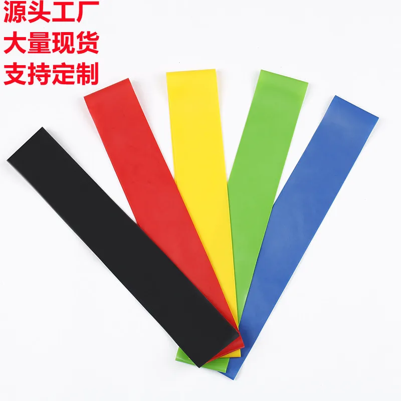

Cross Border Tpe Latex Tension Ring Yoga Elastic Band Fitness Training Buttock Curling O-Type Resistance Ring Five Piece Elastic