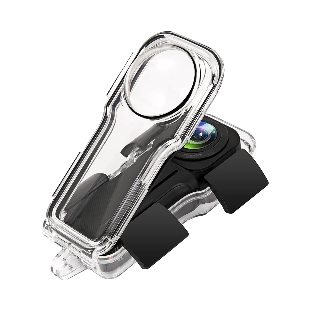 

Портативный защитный чехол для панорамной камеры, водонепроницаемый защитный чехол для объектива, чехол для Insta360 One RS 1-дюймовой камеры