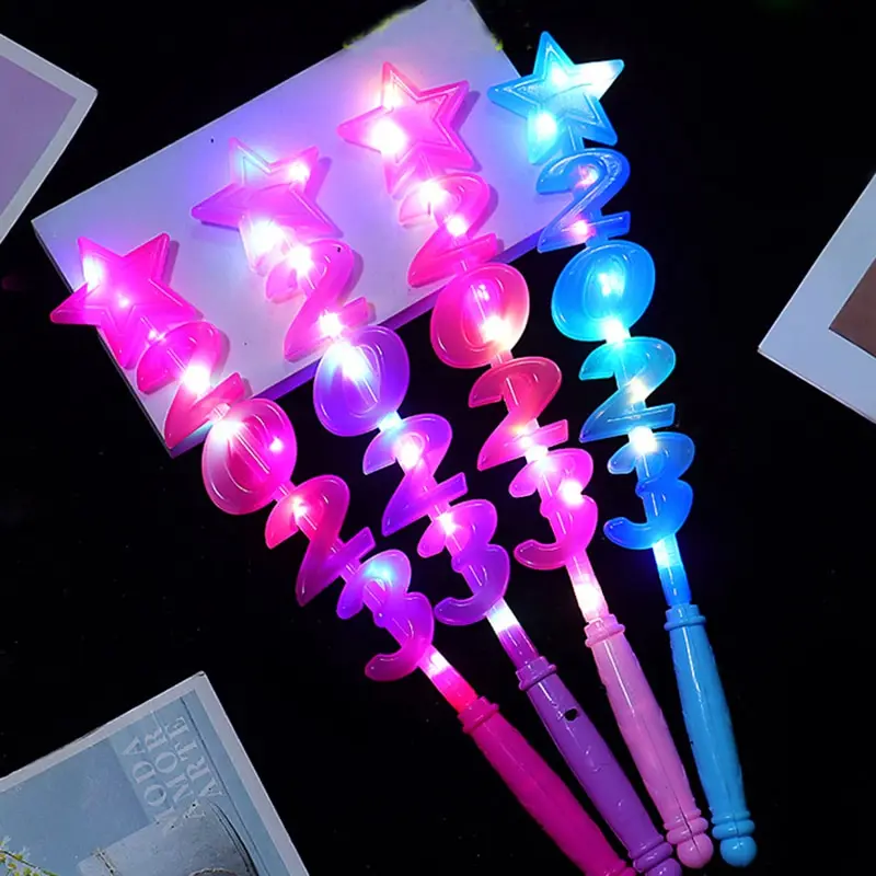 

Magic Wand Fairy Stick Flash Light Wand Girl Night Toy Birthday Gift Educational Luminous Toys Luminous Party Toy Light Stick