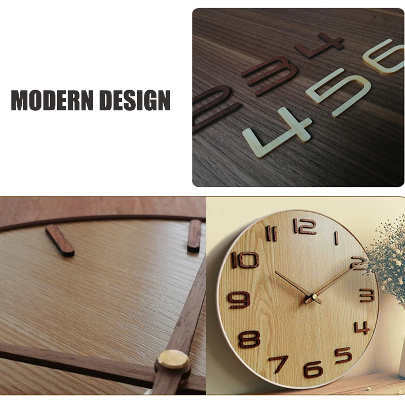 Часы с движением сделай сам современного дизайна солнечный вал деревянными