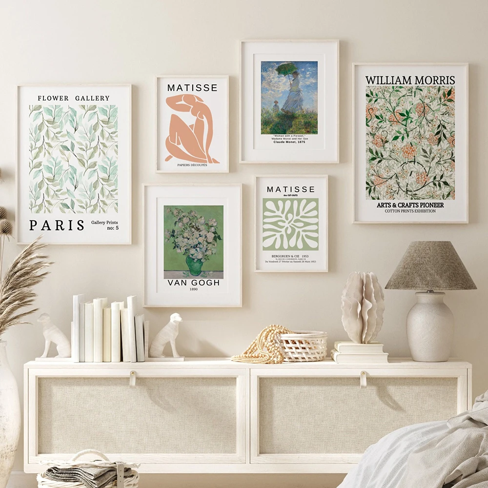 

Картина на холсте с изображением Ван Гога, Вильяма Морриса