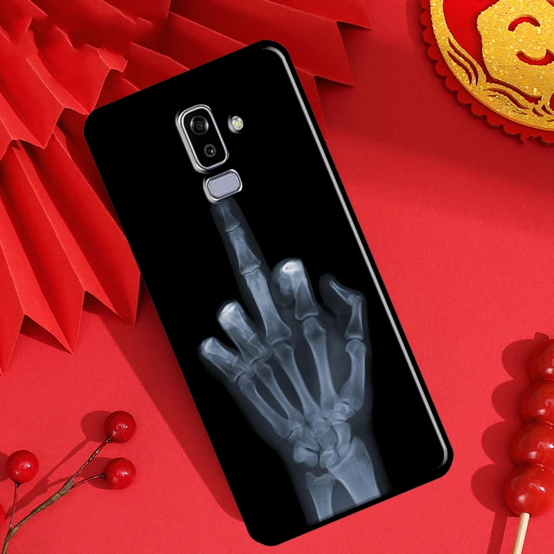 Чехол на средний палец для Samsung J4 J6 Plus A6 A7 A8 A9 J8 2018 A3 A5 2016 J1 J3 J5 J7 2017 |