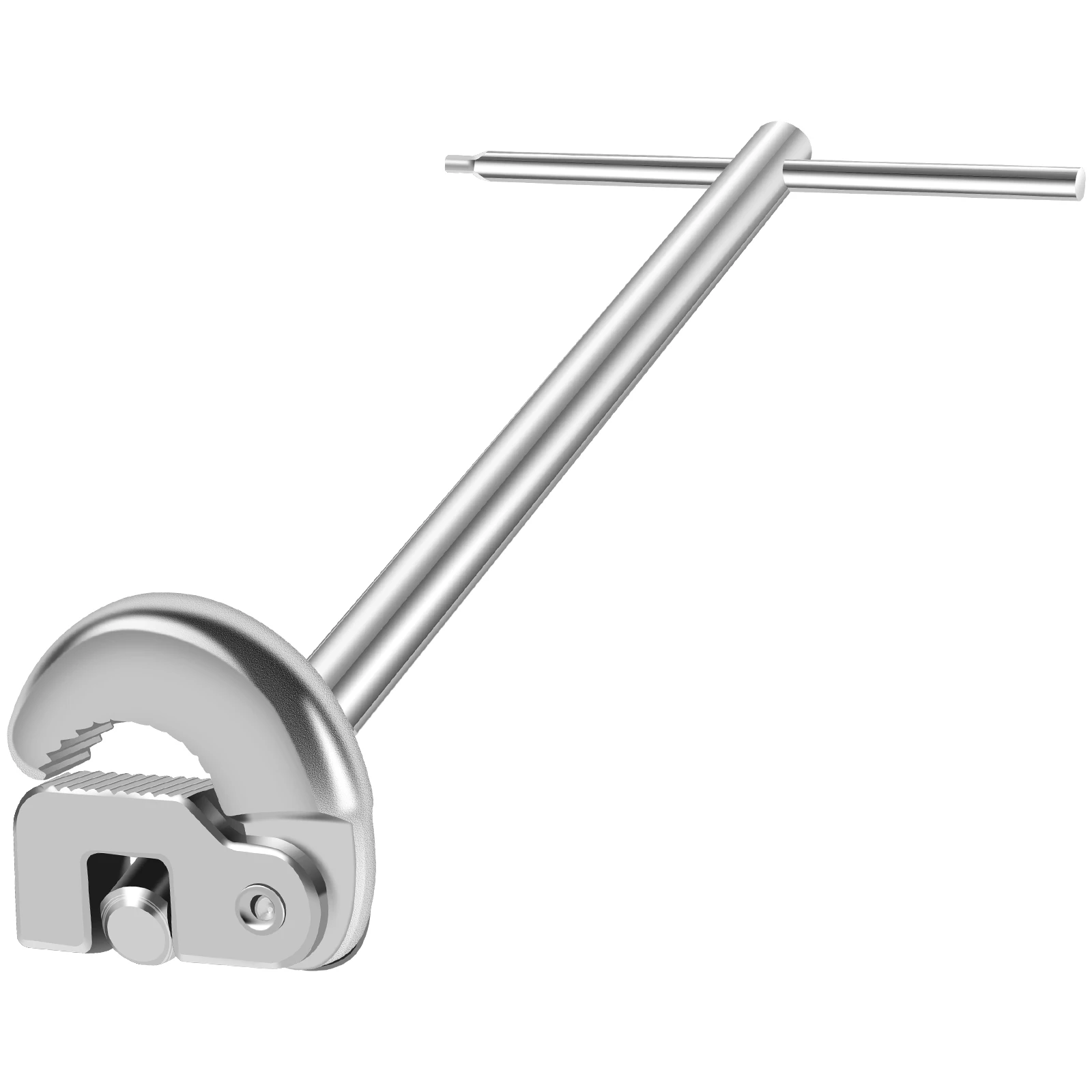 

Basin Wrench 3/8inch to 1-1/4inch Jaw Capacity Adjustable Sink Wrench Metal Plumber Basin Spanner Tool Multifunctional Nuts