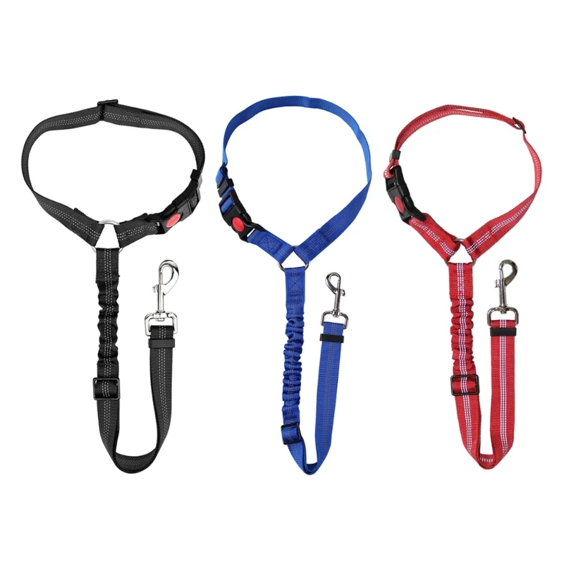 

Universal Anti-Shock Pet Dog Car Belt Cord Traveling Safety Harness Drop shipping