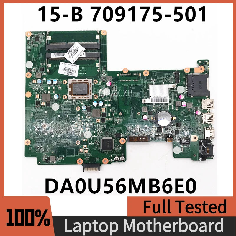 709175-501 709175-601 709175-001 High Quality Mainboard For HP Pavilion 15 15-B Laptop Motherboard DA0U56MB6E0 100% Full Tested