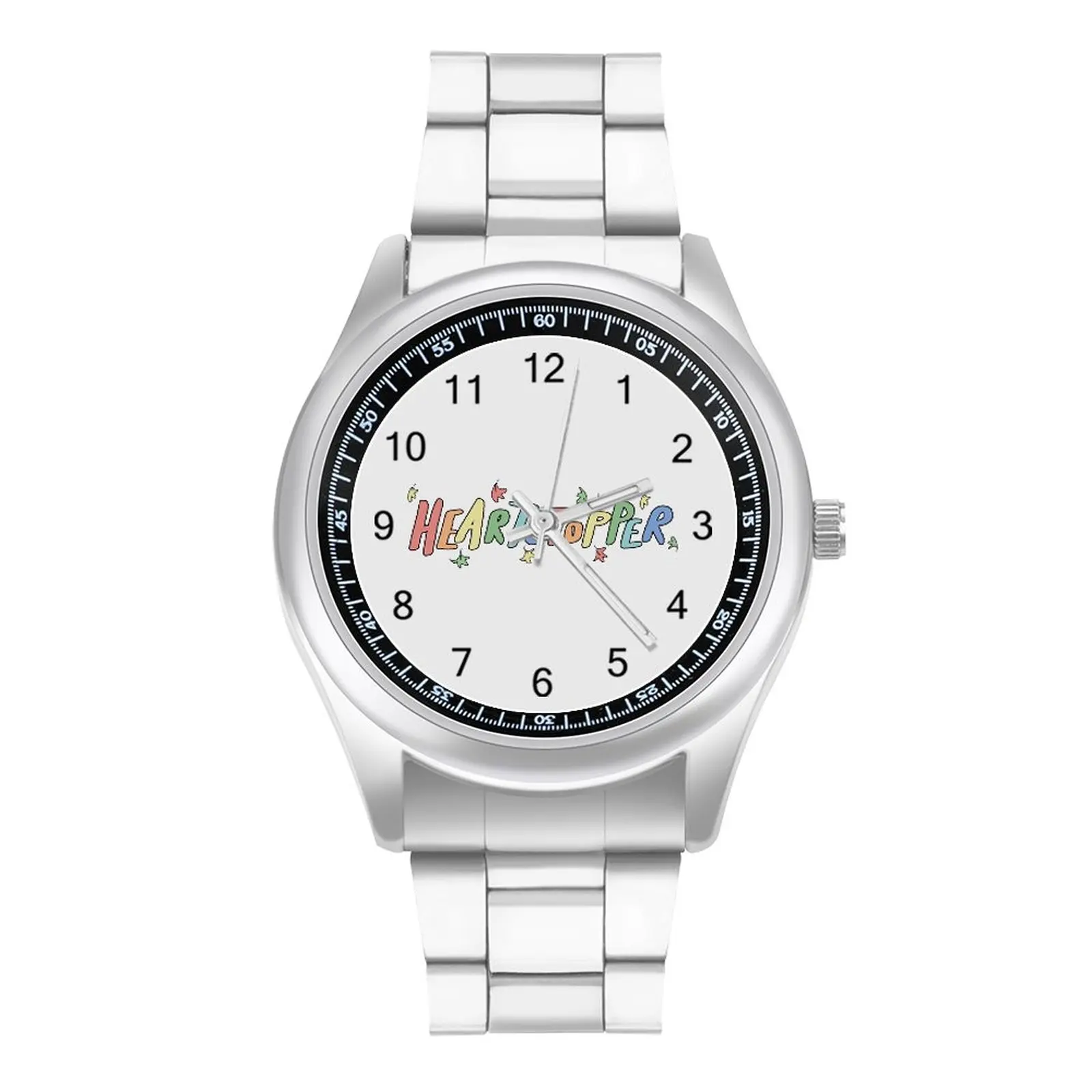 

Heart Letter Heartstopper Quartz Watch Colorful Logo Romantic Art Photo Vintage Wrist Watches Steel Cheap Office Girl Wristwatch