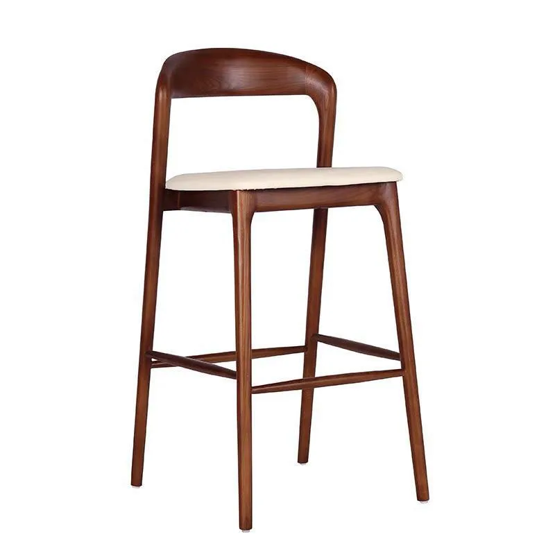 

Дизайнерское кресло для бара и кухни, Реплика, консоль, скандинавский роскошный стул, центр под раковину, деревянные высокие стулья, кухонная мебель, квадратный