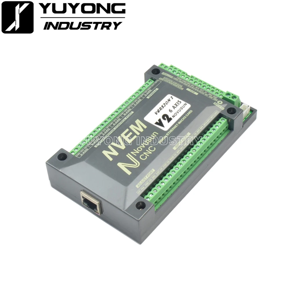 Контроллер движения NVEM с ЧПУ 3 оси 4 5 осей 6 карта управления mach3 интерфейс Ethernet