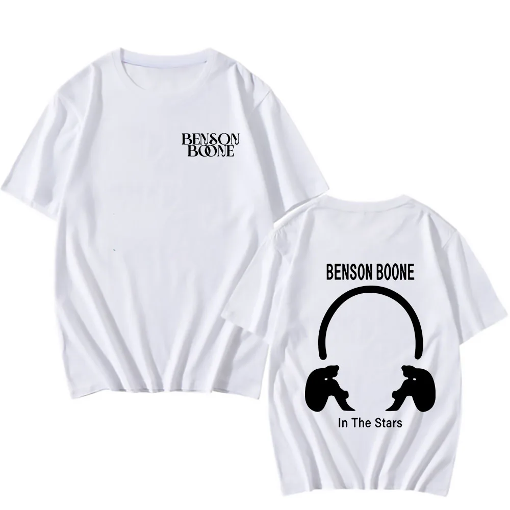 Benson Boone мужская/женская футболка из хлопка
