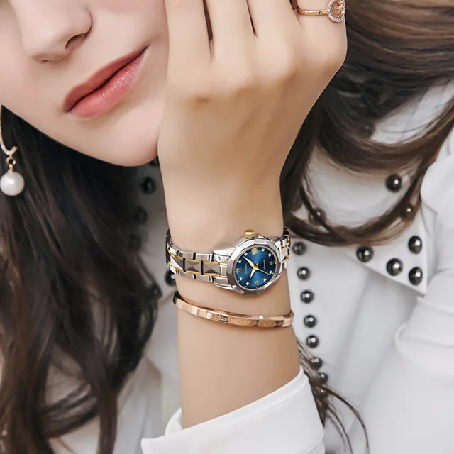 JSDUN Luxury Watch Women Bracelet Waterproof Automatic Mechanical Sapphire Crystal Watches Jewelry Ladies Clock Gift Top Brand 2