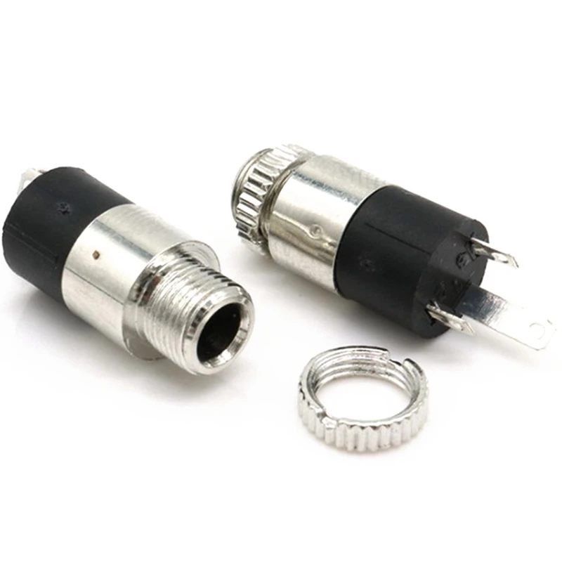 

50 Pcs 3.5Mm Stereo Female Headphone Audio Video Jack Socket Plug Sockect Jack 3.5Mm Audio Headphone Connector