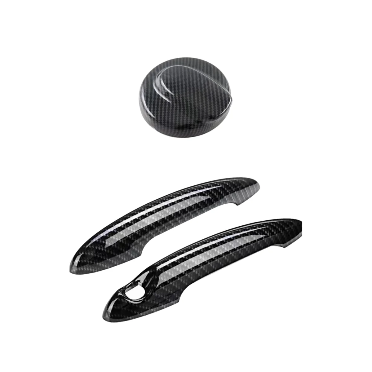 

Наполнитель для бензобака автомобиля, крышка для внешней дверной ручки, крышки для BMW Mini Cooper S R55 R56 2007-2013(Carbon)