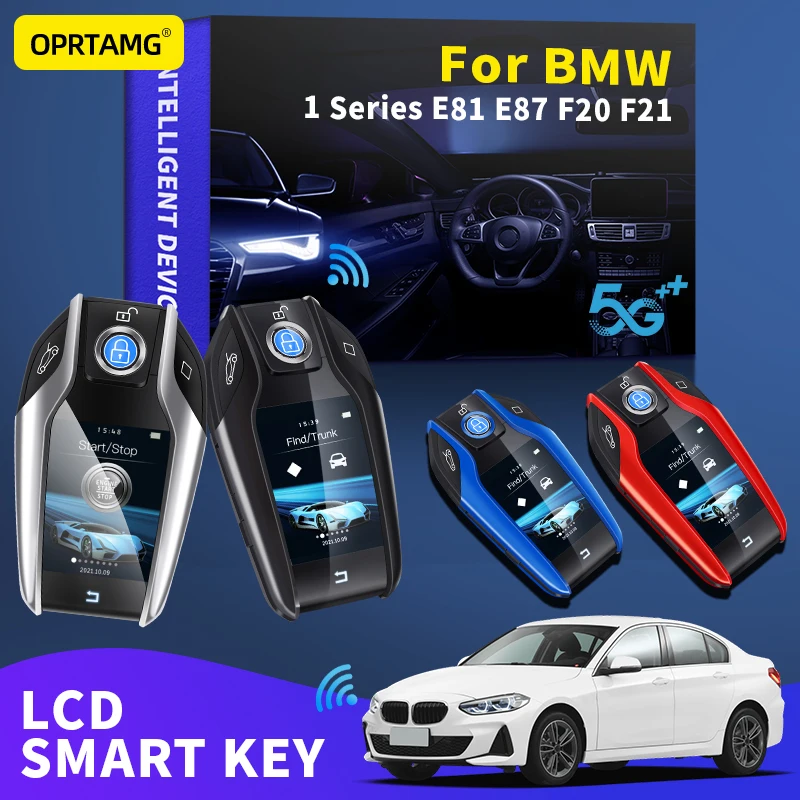 

Для BMW 1 серии E81, E87, F20, F21, модифицированный умный Автомобильный ключ с ЖК-дисплеем, дистанционный смарт-ключ 1994, 1995, 1998, 2000, 2002, 2004, 2008, 2009, 2015-2022