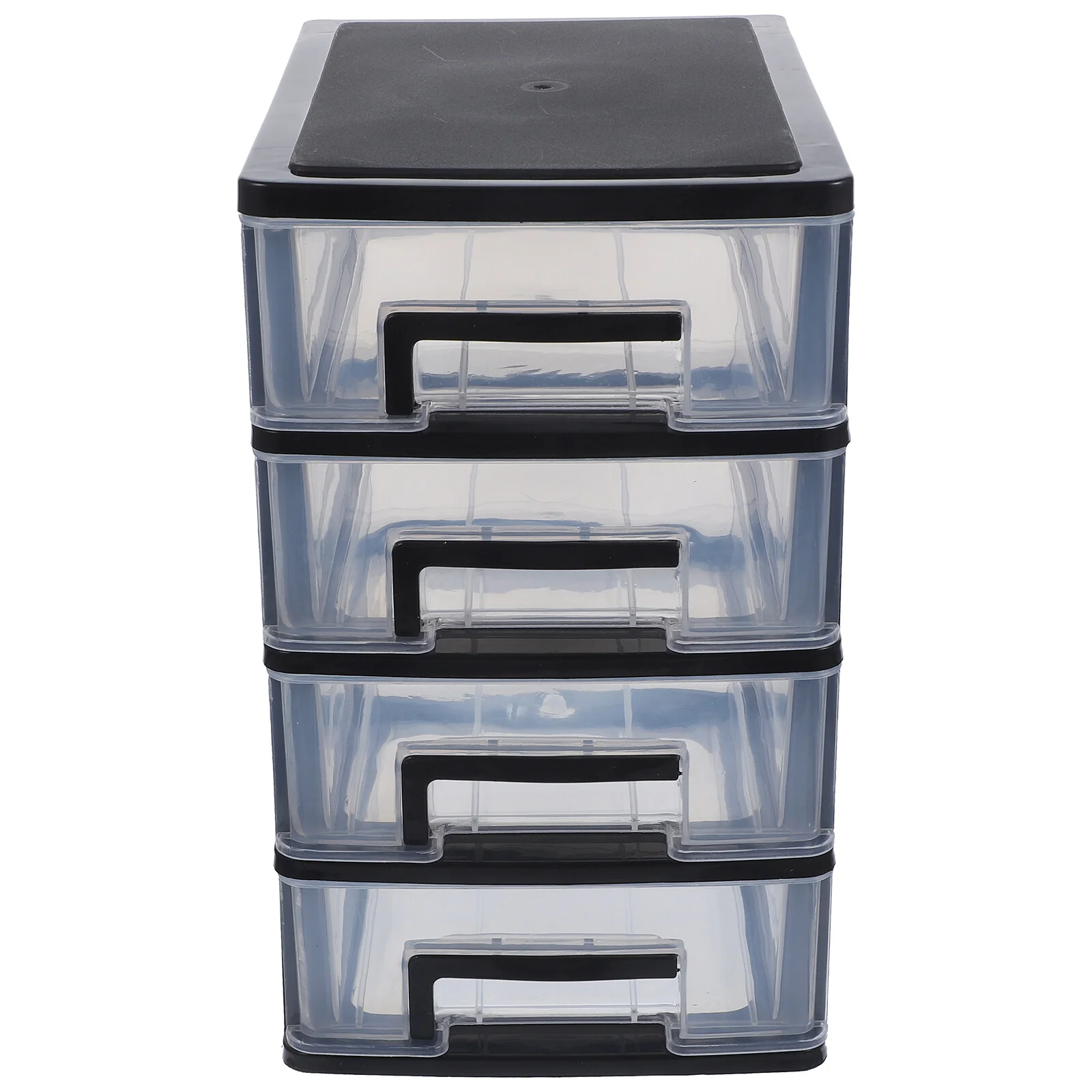 

desktop Plastic Food Containers stackable drawer storage drawer storage box shelf 4- drawer organizer for office bedroom