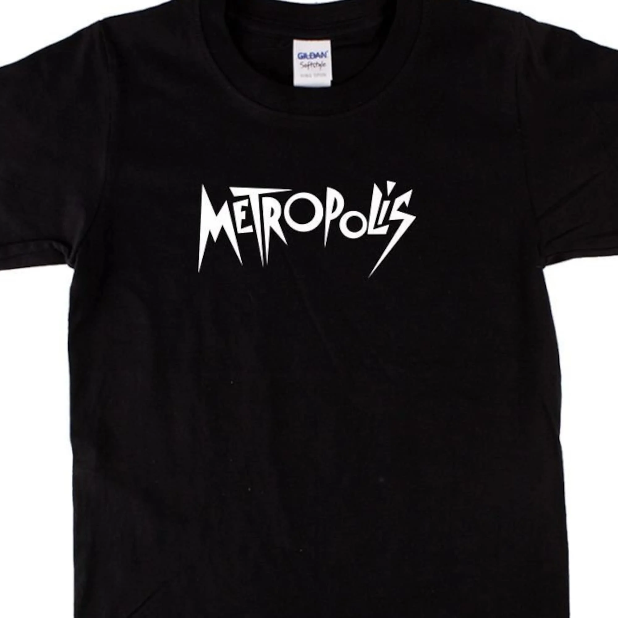 Метрополис футболка 1920S научная фантастика фильм S Xxl