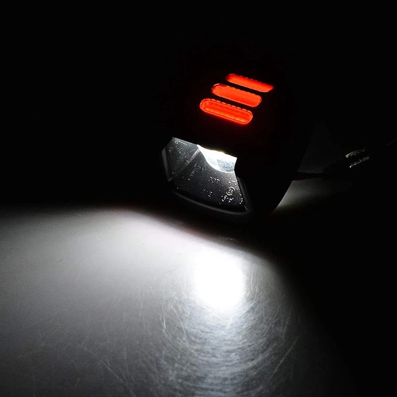 2X фонари для номерного знака Nissan 07-19 Frontier 08-15 Titan Xterra 09-12 Suzuki Equator