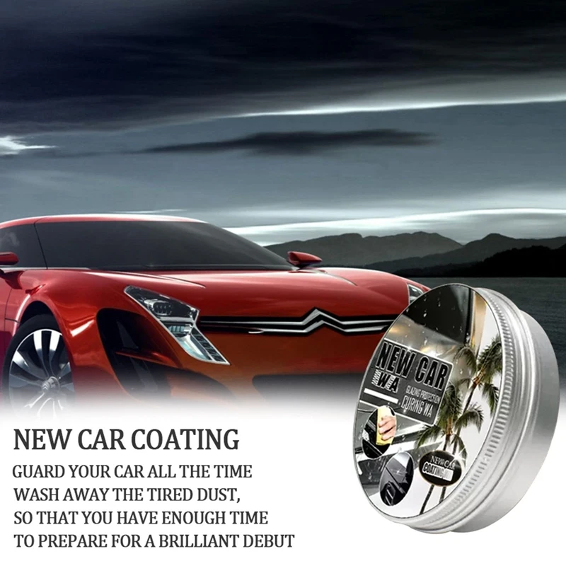 

1Set Car Paint Coating Wax Plating Crystal Sealing Glaze Spray Coating Wax -20/150ml + Blue Sponge
