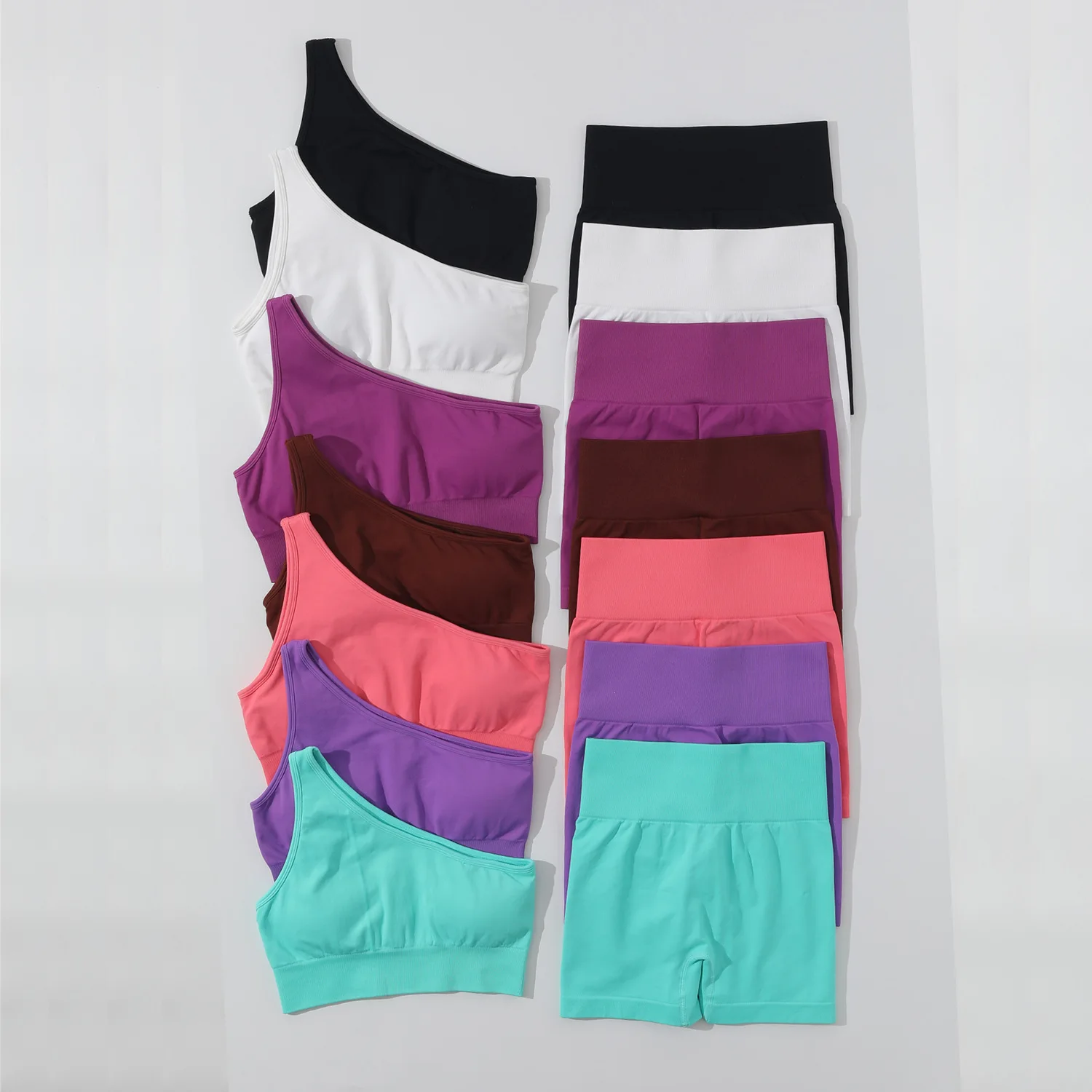 

Тренировочный костюм TRYTOBN для фитнеса, Женский бесшовный комплект для йоги, спортивный комплект из двух предметов с высокой талией для тренировок, женская одежда, спортивная одежда, одежда для спортзала