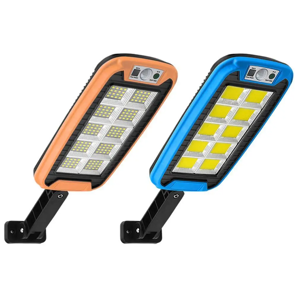 

160/200 LED Solar Led Street Lights Outdoor Security Light Wall Lamp IPX5 Waterproof PIR Motion Sensor Smart Remote Control Lamp