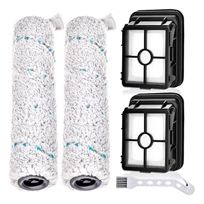 

Multi-Surface Brush Roll 2787&Vacuum Filter 1866 For Bissell Crosswave Cordless Max 2554 2590 2593 Series,Part 1608684