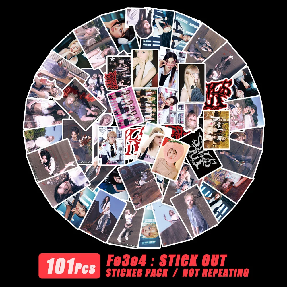 KPOP NMIXX EXPERGO альбом плакат фото наклейки чемодан телефон DIY наклейка LILY BAE HAEWON JIWO KYUJIN