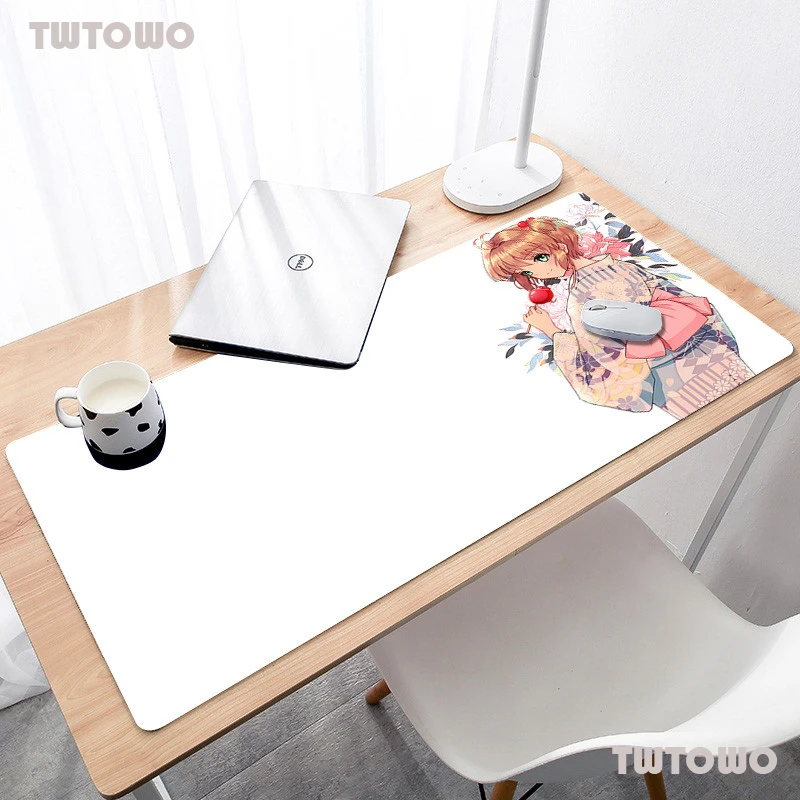 

Cardcaptor Sakura Mousepad XXL Computer Custom HD keyboard pad Desk Mats Mouse Mat Anti-slip Soft Gamer Laptop Carpet Mice Pad