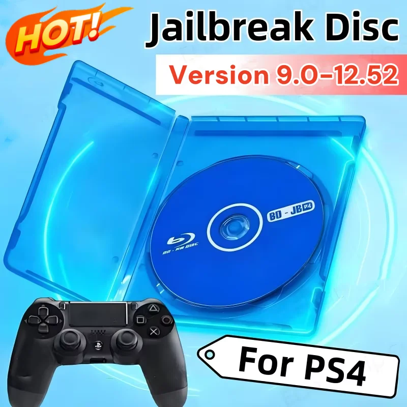 Фото Диск Jailbreak, новая версия 12,52 для PS4, новейшая прошивка, поддержка загрузочного извлечения, полезная нагрузка, домашние резервные игры для пивоварения, последняя версия №5