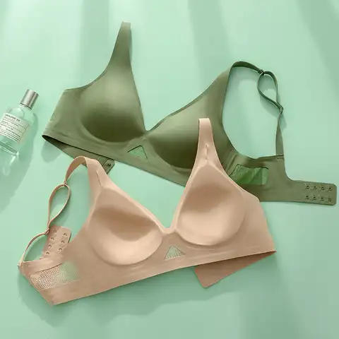 Seamless Bras For Women Sexy Women's Bras Super Push Up Bra Thin Soft Female Bralette Intimates Wireless Underwear Soutien Gorge
