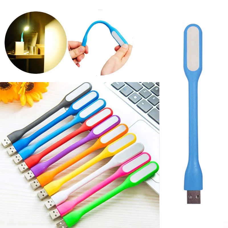 

20pcs Portable USB 5V LED Reading Lamp Mini Book Night Light Foldable Camping Table Lamps For Power Bank PC Notebook Laptop t1