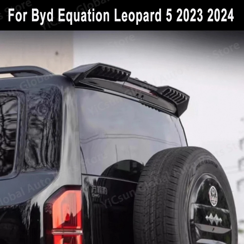 

Для Byd Equation Leopard 5 fangchengbao bao 5 2023 2024, задняя крыша багажника, автомобильный спойлер, крылья, тюнинг, внешние аксессуары, детали