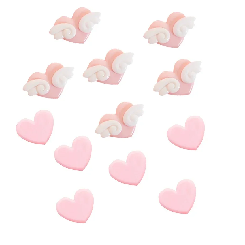 

5Pcs/lot Kawaii Love Wings Pink Clip Photo Craft Bookmark Office Statioinery School Office Supply Home Decoration