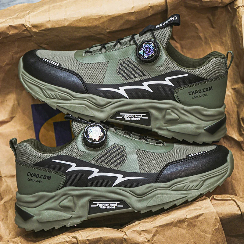 Мужская обувь всесезонные корейские дышащие вращающиеся шнурки женская мягкая