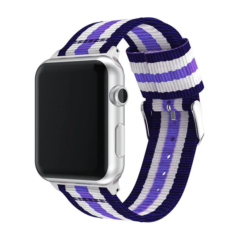 Split nylon woven bracelet, 22mm, suitable for Apple 234567