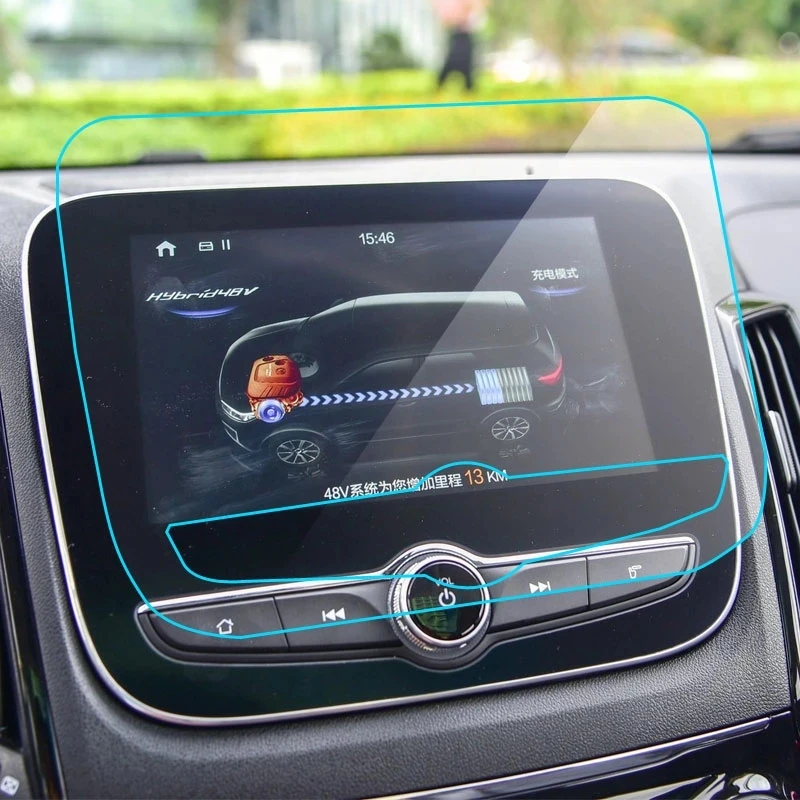 

Защита экрана из закаленного стекла для GPS-навигатора CHANGAN CS55 2018 2019 2020, аксессуары для автомобильного интерьера