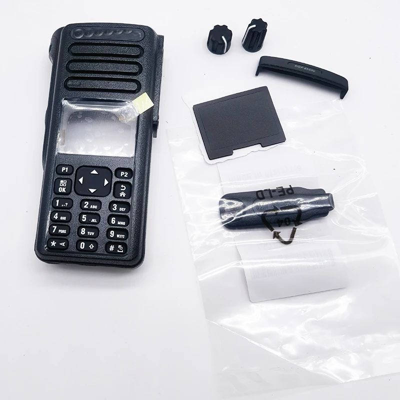 Front Panel Cover Repair Case Housing Kits for Motorola DGP8550 DP4800 DP4801 XPR7550 XPR7580 XIR P8668 P8660 Two Way Radio