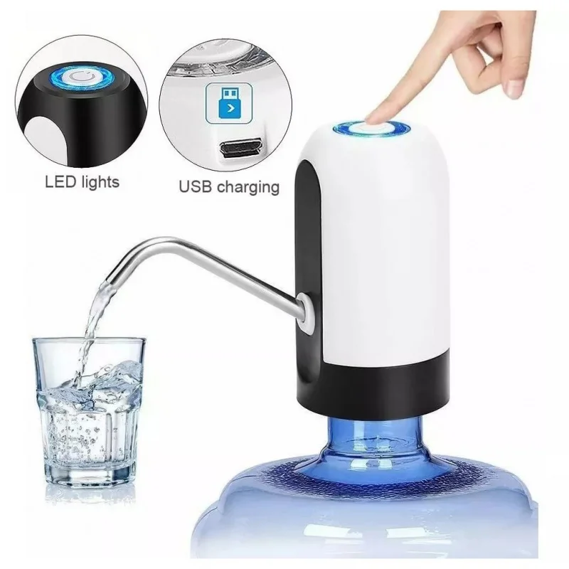 

Automatic Dispenser Electric Pump Drink Gallon Water Usb