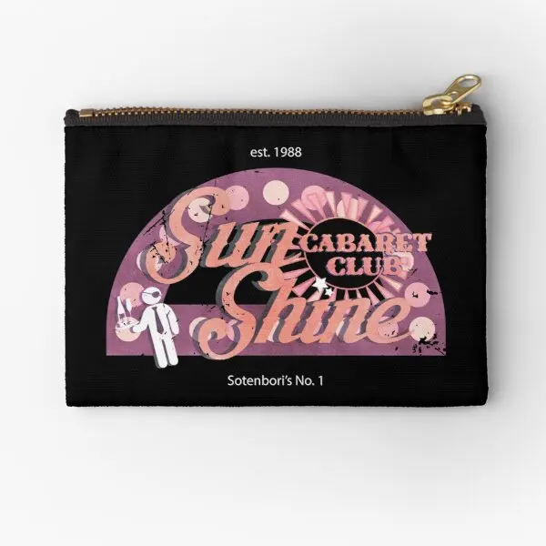 

Cabaret Club Sunshine Zipper Pouches Pure Packaging Small Bag Storage Socks Cosmetic Money Pocket Panties Key Coin Underwear