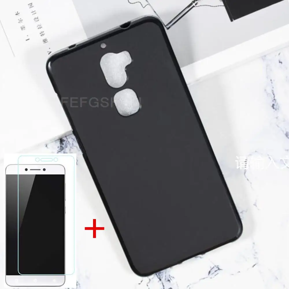 

Transparent Phone Case For Coolpad (LeEco) Cool 1 Case Silicon Back TPU Cover For Coolpad Cool 1 Tempered Glass Screen Protector